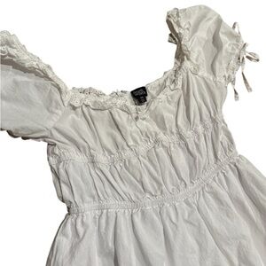 Pac Sun white baby doll dress